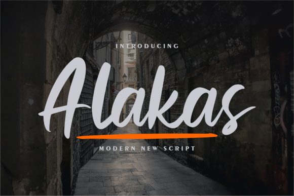 Alakas: A Joyful Handwritten Font for Modern Editorial Design