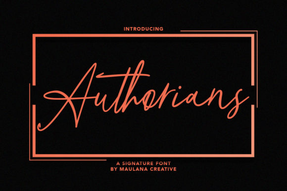 Authorians: A Handwritten Font That Elevates Campaign Typography