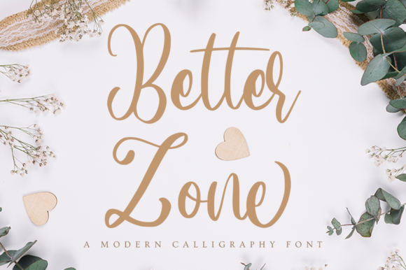 Better Zone: A Paint-Brushed Script Font for Modern Branding and Creative Design