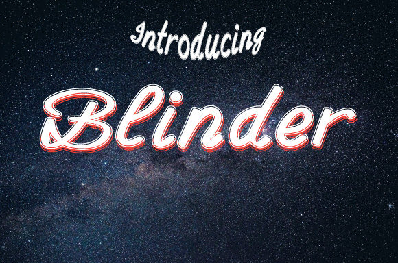 Blinder Font: Elevating Small Business Branding with Stylish Typography