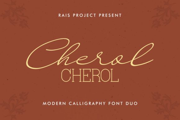 Cherol: A Whimsical Script Font for Editorial Design