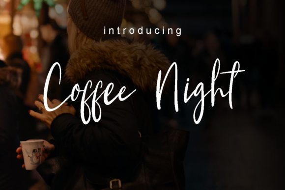 Coffee Night Font: Elevating Web Design with Warmth and Personality