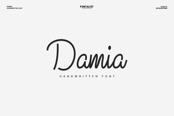 Damia: A Modern Handwriting Font for Scroll-Stopping Digital Campaigns