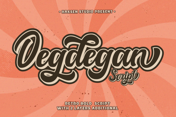 Degdegan Font Review: A Bold Handwritten Typeface for Stylish Branding