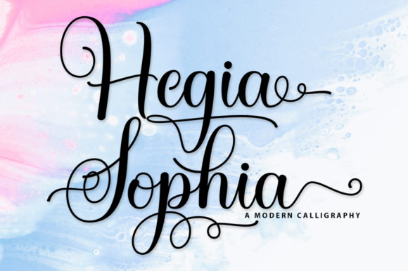 Hegia Sophia: An Elegant Handwritten Font for Crafters
