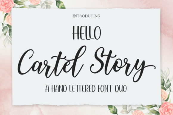 Hello Cartel Story: A Versatile Font for Crafters and Product Designers
