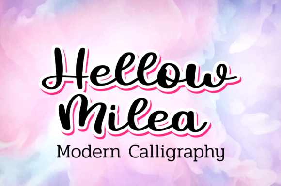 Hellow Milea: A Fresh Handwritten Font for Real Business Branding