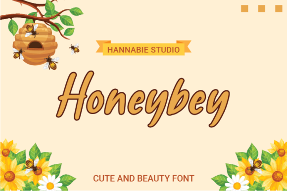 Honeybey: A Designer’s Go-To Script Font for Warm, Approachable Branding