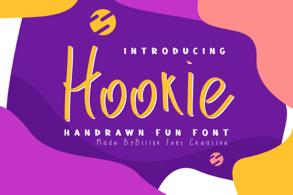 Hookie: A Playful Handwritten Font for Editorial Design