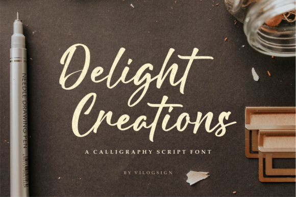 How Delight Creations Font Transformed My Small Business Branding