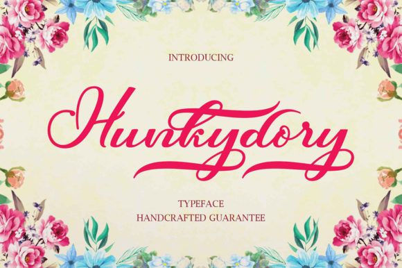 Hunkydory: A Handwritten Font for Web Design