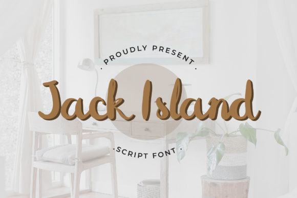 Jack Island: A Stylish Script Font for Crafters and Product Makers