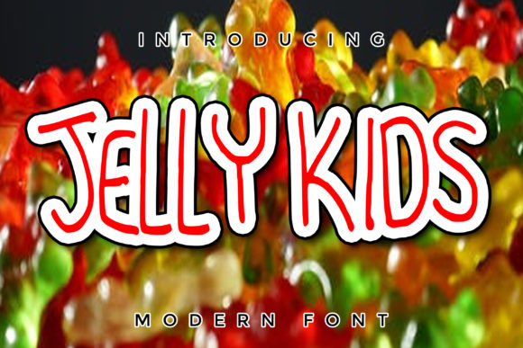 Jelly Kids: A Playful Script Font for Creative Editorial Design