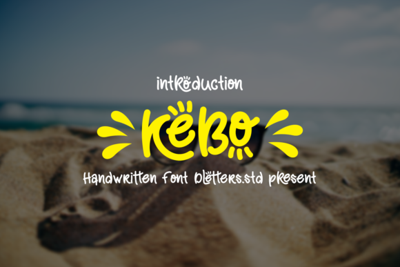 Kebo: A Quirky Handwritten Font for Playful Branding