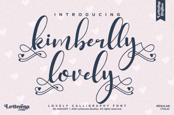 Kimberlly Lovely: A Flexible Handwritten Font for Modern Editorial Design