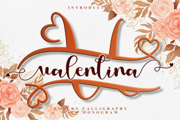 Love Valentina: A Sweet Script Font for Romantic Branding Projects