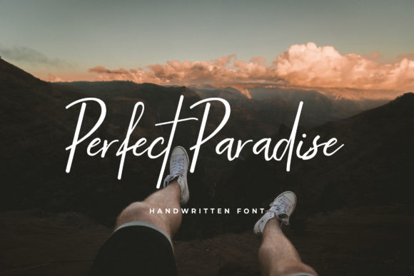 Perfect Paradise: A Refined Script Font for Campaigns