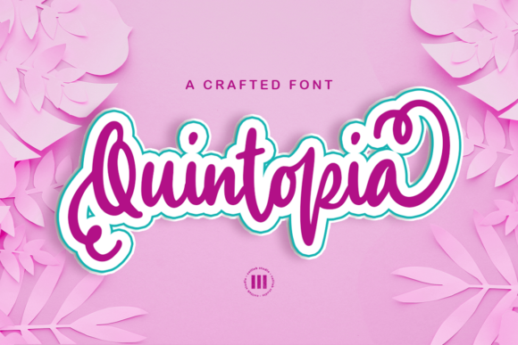 Quintopia: A Timeless Handwritten Font for Branding