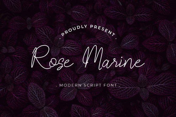 Rose Marine: A Script Font That Elevates Campaign Typography