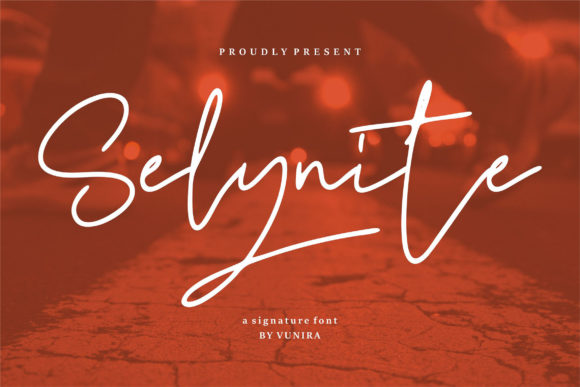 Selynite: A Stylish Script Font for Makers and Creative Sellers