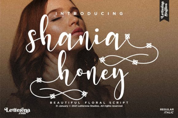 Shania Honey: A Warm, Handwritten Font for Thoughtful Editorial Design