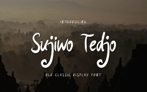 Sujiwo Tedjo: A Handwritten Font for Campaigns