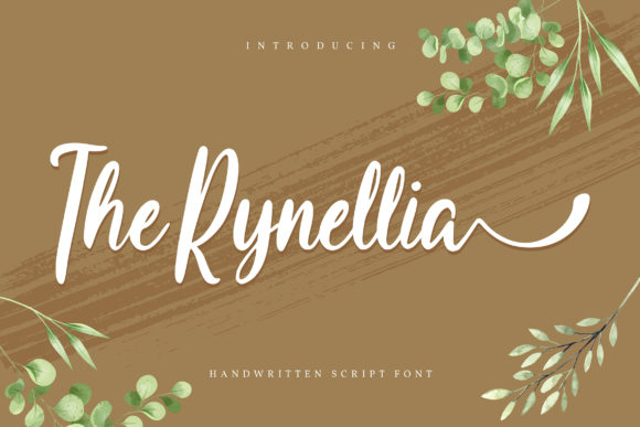 The Rynellia: A Romantic Script Font for Modern Campaign Design