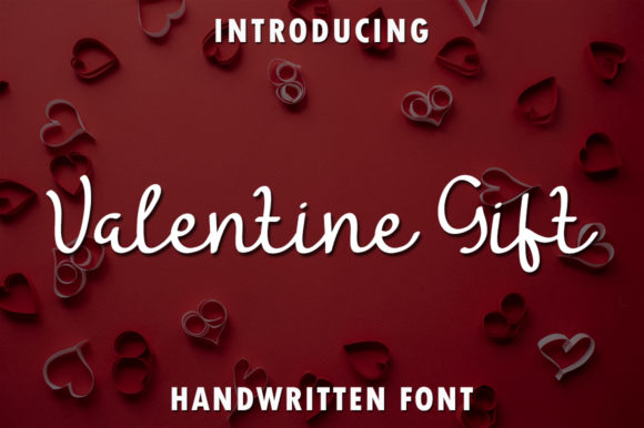 Valentine Gift: A Modern Script Font for Editorial Design