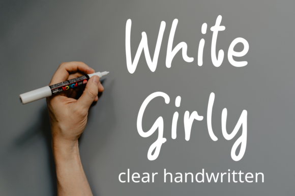 White Girly Font Review: A Modern Script for Fashion & Editorial Branding