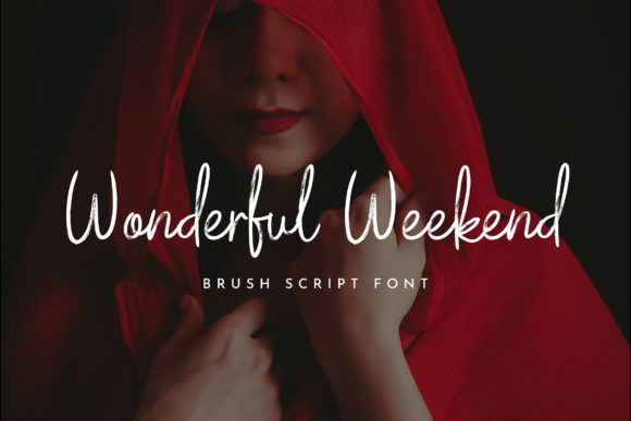 Wonderful Weekend: A Dainty Script Font for Crafters